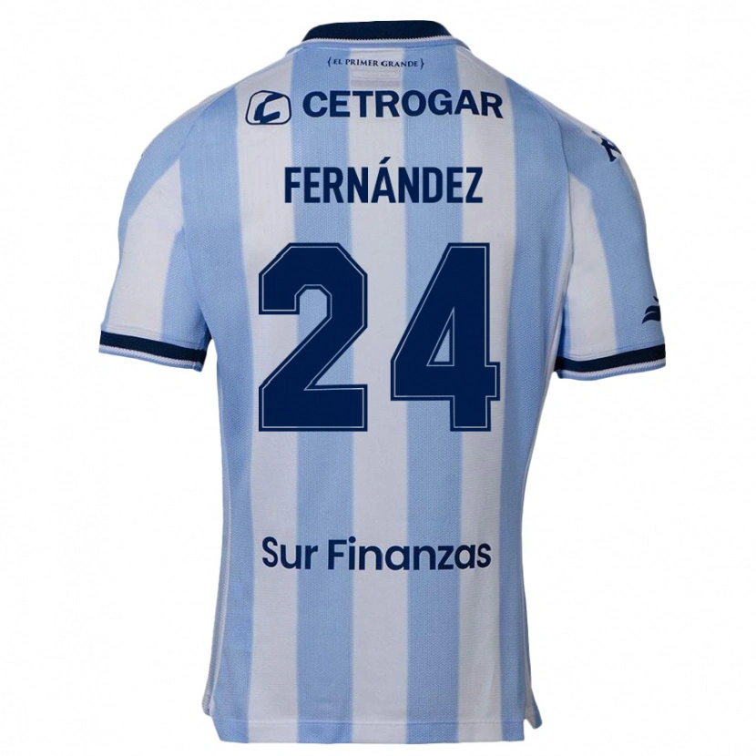 Danxen Damen Adrián Fernández #24 Himmelblau Heimtrikot Trikot 2025/26 T-Shirt