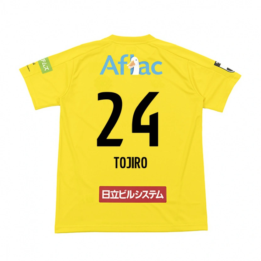 Danxen Damen Tojiro Kubo #24 Schwarz Gelb Heimtrikot Trikot 2025/26 T-Shirt