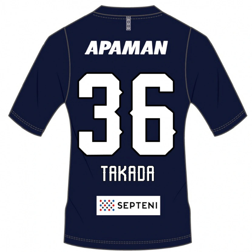 Danxen Damen Seiya Takada #36 Königsblau Weiß Heimtrikot Trikot 2025/26 T-Shirt