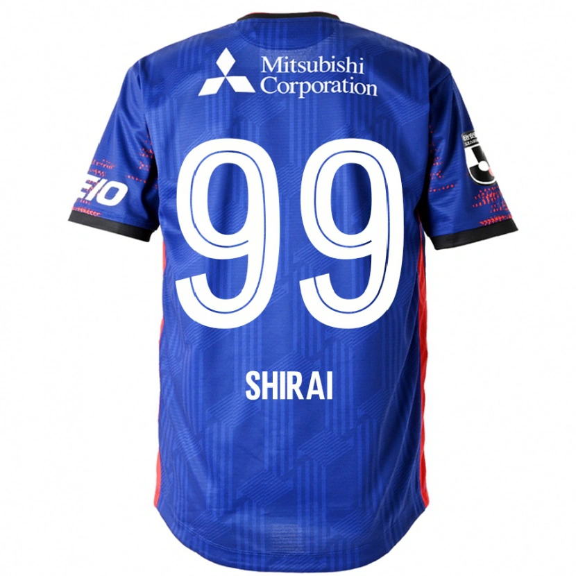 Danxen Damen Kosuke Shirai #99 Königsblau Weiß Heimtrikot Trikot 2025/26 T-Shirt