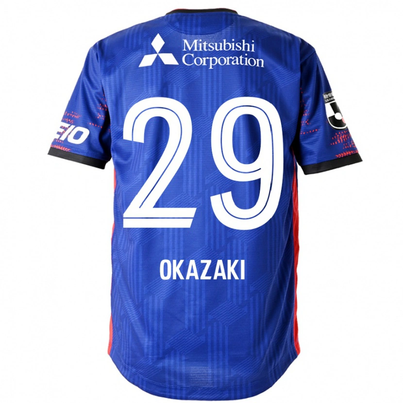 Danxen Damen Makoto Okazaki #29 Königsblau Weiß Heimtrikot Trikot 2025/26 T-Shirt