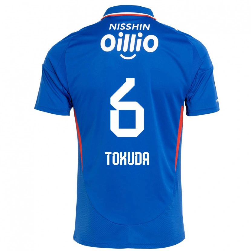 Danxen Damen Yuma Tokuda #6 Königsblau Weiß Heimtrikot Trikot 2025/26 T-Shirt