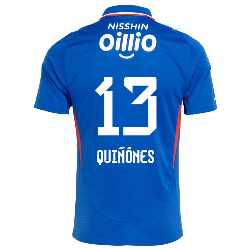 Danxen Damen Jeison Quiñónes #13 Königsblau Weiß Heimtrikot Trikot 2025/26 T-Shirt