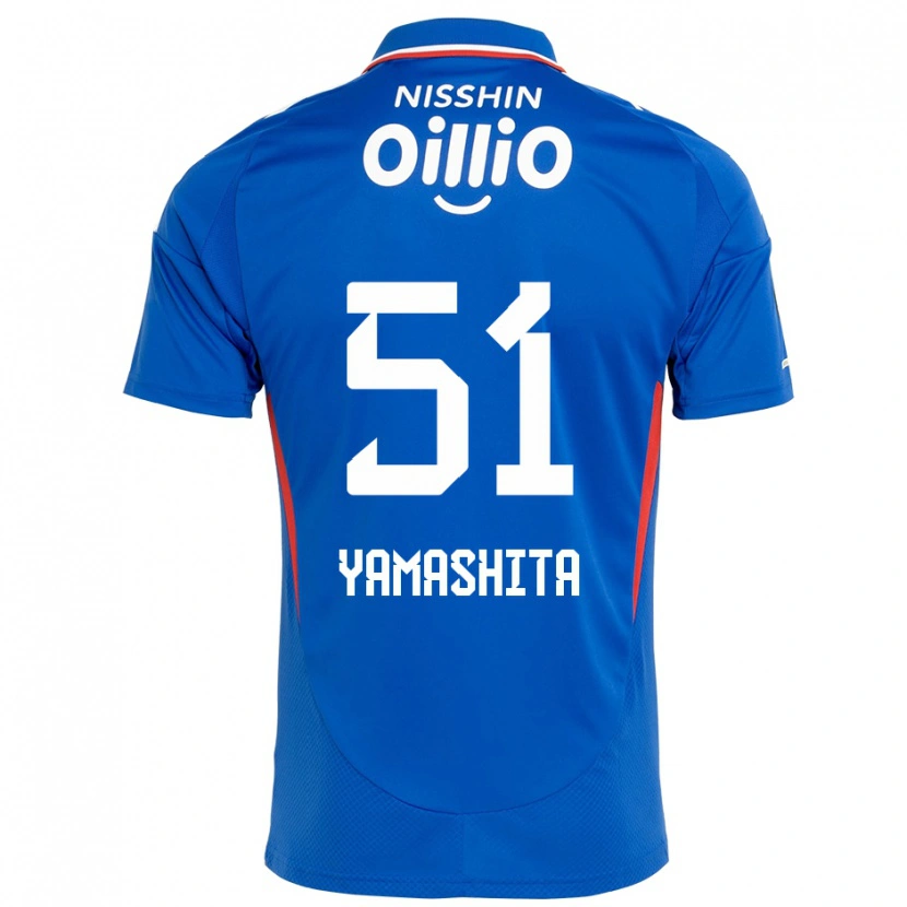Danxen Damen Shoma Yamashita #51 Königsblau Weiß Heimtrikot Trikot 2025/26 T-Shirt