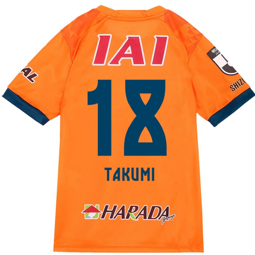 Danxen Damen Takumi Kato #18 Orange Rot Heimtrikot Trikot 2025/26 T-Shirt