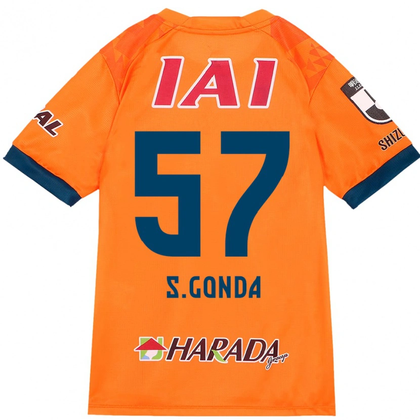 Danxen Damen Shuichi Gonda #57 Orange Rot Heimtrikot Trikot 2025/26 T-Shirt