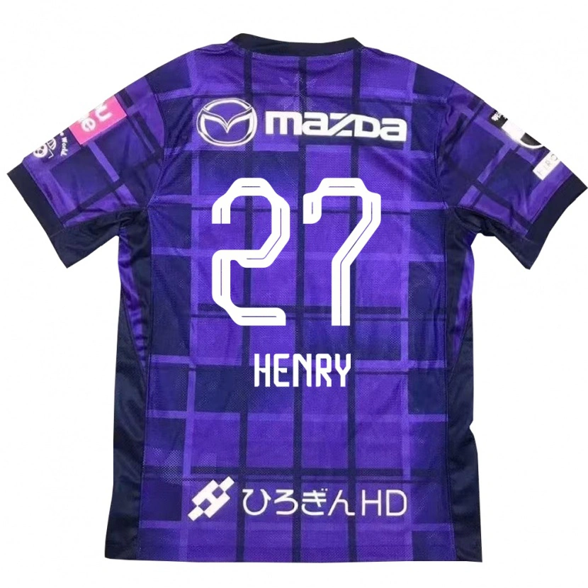 Danxen Damen Osamu Henry Iyoha #27 Lila Orange Heimtrikot Trikot 2025/26 T-Shirt