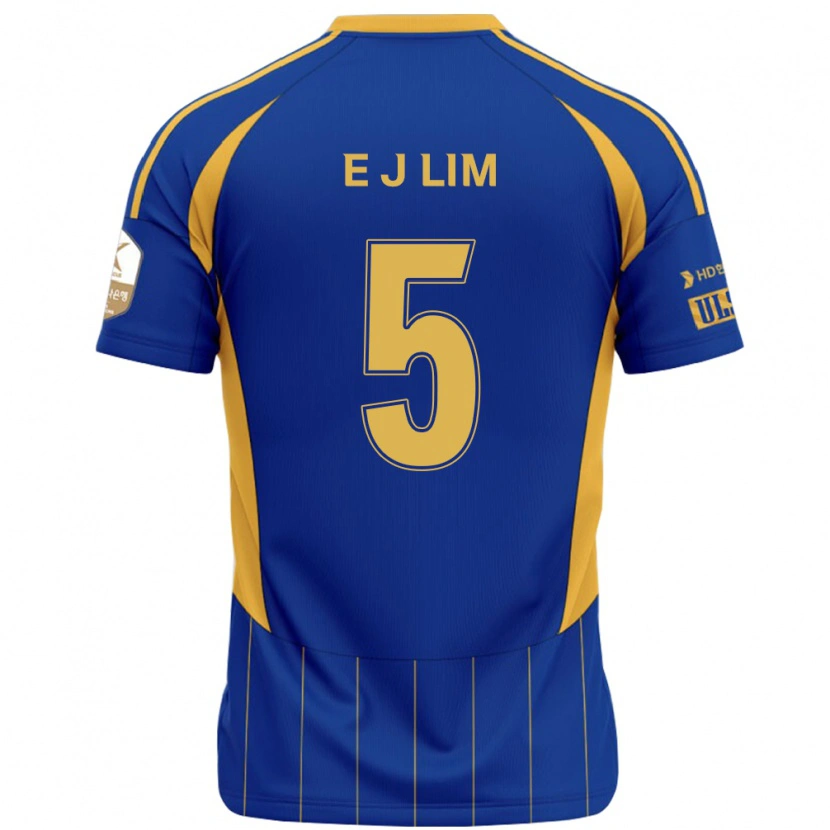 Danxen Damen Jong-Eun Lim #5 Königsblau Gelb Heimtrikot Trikot 2025/26 T-Shirt