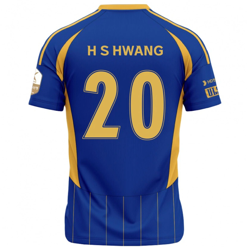 Danxen Damen Seok-Ho Hwang #20 Königsblau Gelb Heimtrikot Trikot 2025/26 T-Shirt