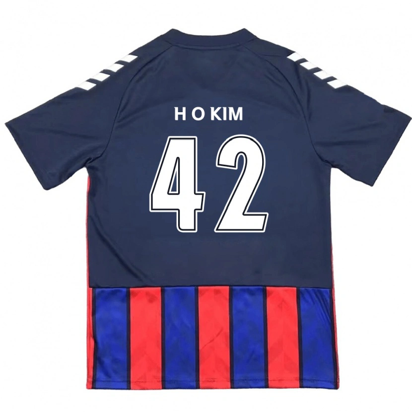 Danxen Damen One-Hyung Kim #42 Königsblau Rot Heimtrikot Trikot 2025/26 T-Shirt