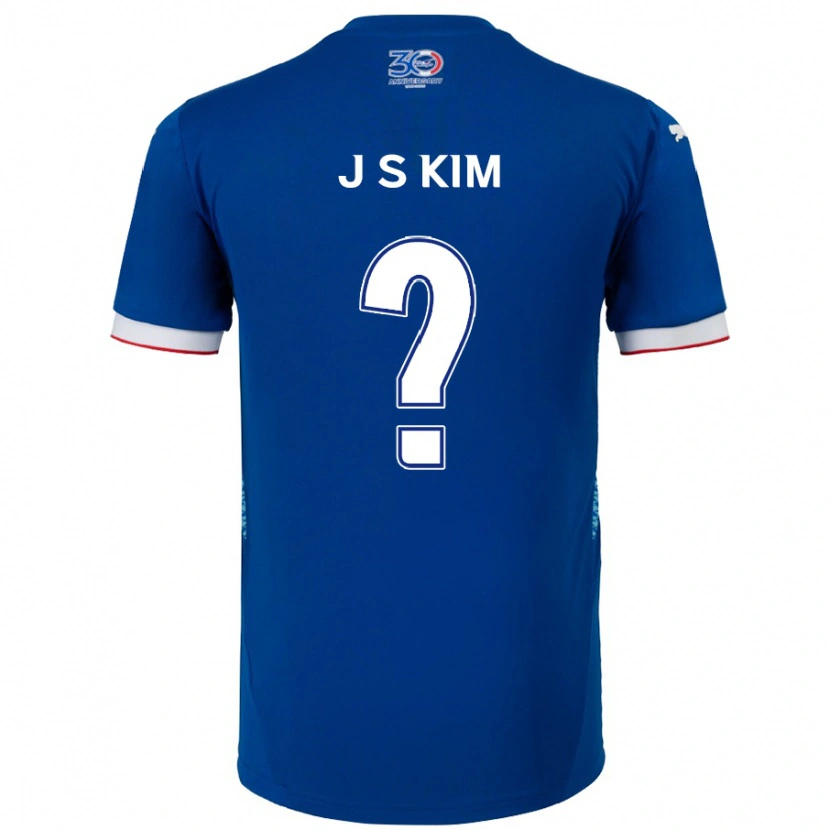 Danxen Damen Seong-Ju Kim #0 Königsblau Weiß Heimtrikot Trikot 2025/26 T-Shirt