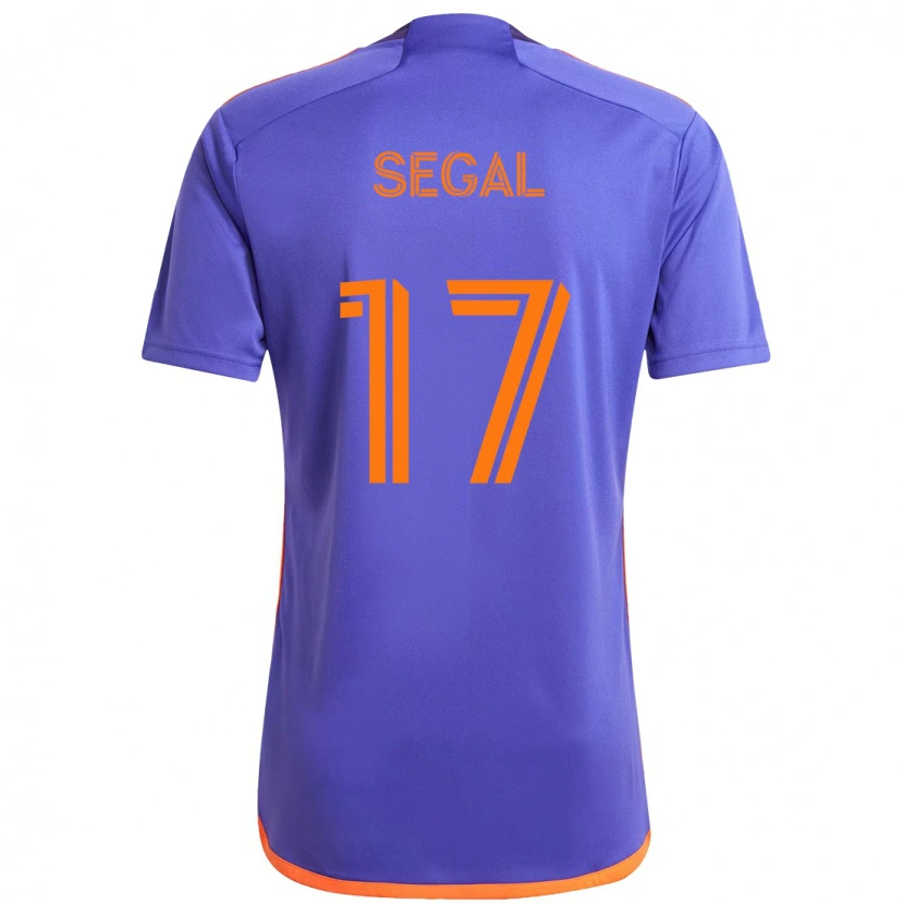 Danxen Damen Gabriel Segal #17 Lila Orange Auswärtstrikot Trikot 2025/26 T-Shirt