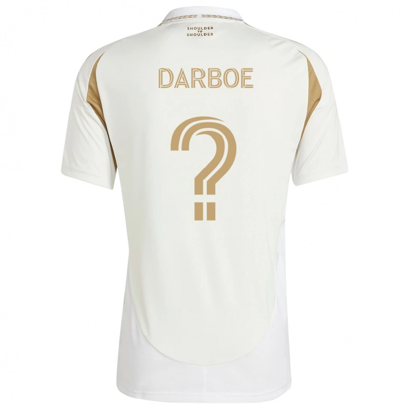 Danxen Damen Bajung Darboe #0 Weiß Braun Auswärtstrikot Trikot 2025/26 T-Shirt