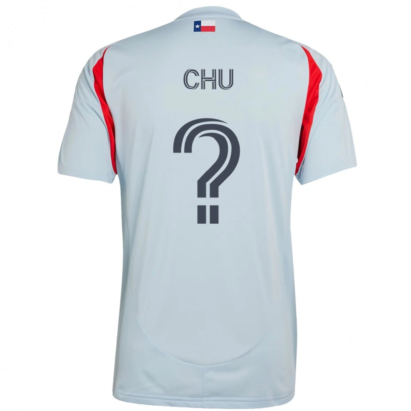 Danxen Damen Léo Chú #0 Hellblau Rot Auswärtstrikot Trikot 2025/26 T-Shirt