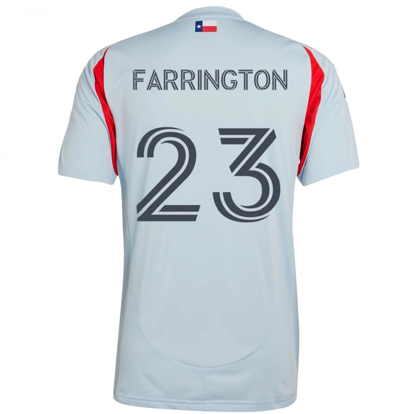 Danxen Damen Logan Farrington #23 Hellblau Rot Auswärtstrikot Trikot 2025/26 T-Shirt