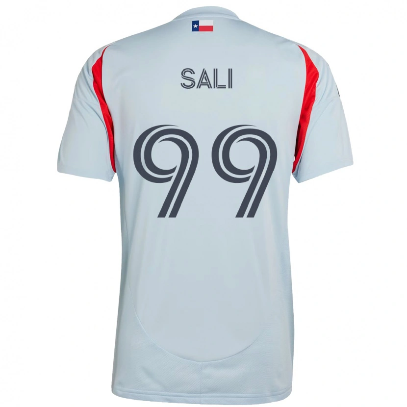 Danxen Damen Enes Sali #99 Hellblau Rot Auswärtstrikot Trikot 2025/26 T-Shirt