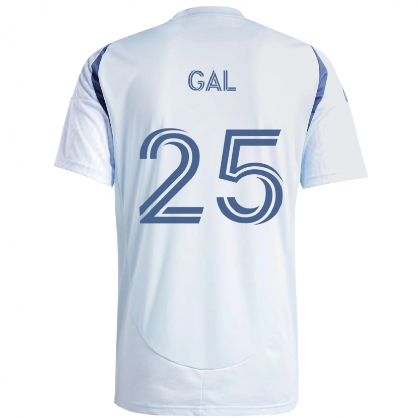 Danxen Damen Jeff Gal #25 Hellhimmelblau Blau Auswärtstrikot Trikot 2025/26 T-Shirt