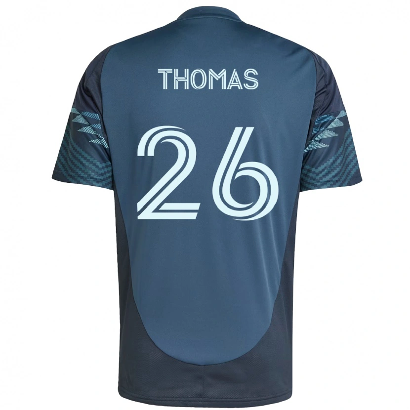 Danxen Damen Andrew Thomas #26 Hellblau Auswärtstrikot Trikot 2025/26 T-Shirt