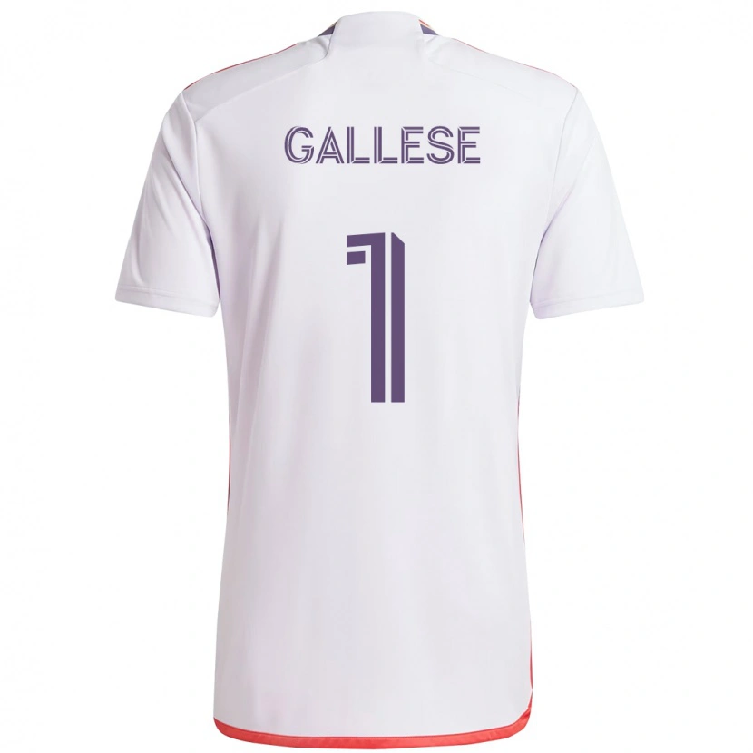 Danxen Damen Pedro Gallese #1 Weiß Lila Auswärtstrikot Trikot 2025/26 T-Shirt