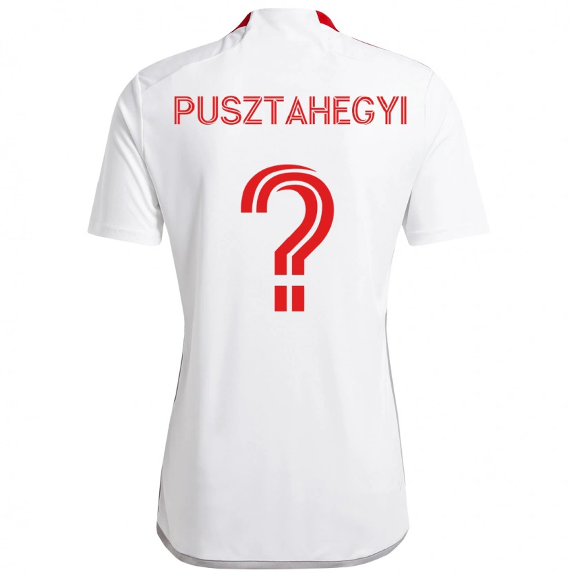 Danxen Damen Tristan Pusztahegyi #0 Weiß Rot Auswärtstrikot Trikot 2025/26 T-Shirt