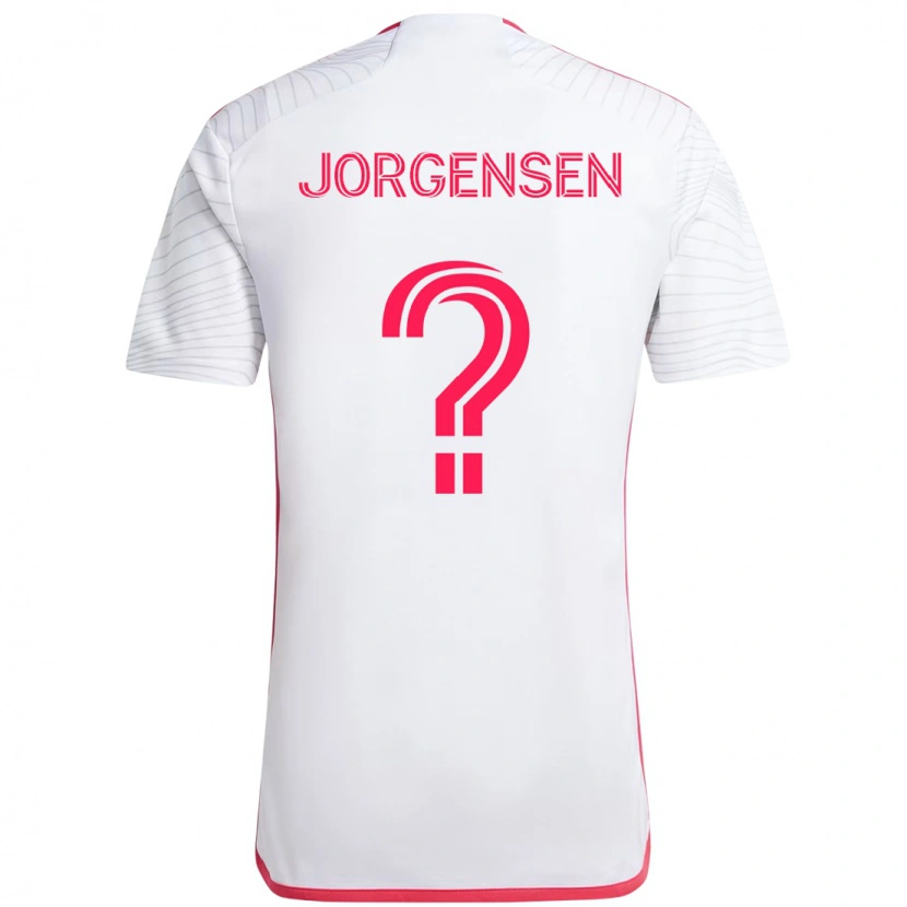 Danxen Damen Owen Jorgensen #0 Weiß Magenta Auswärtstrikot Trikot 2025/26 T-Shirt