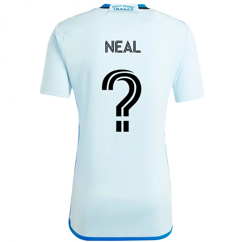 Danxen Damen Jalen Neal #0 Himmelblau Dunkelblau Auswärtstrikot Trikot 2025/26 T-Shirt