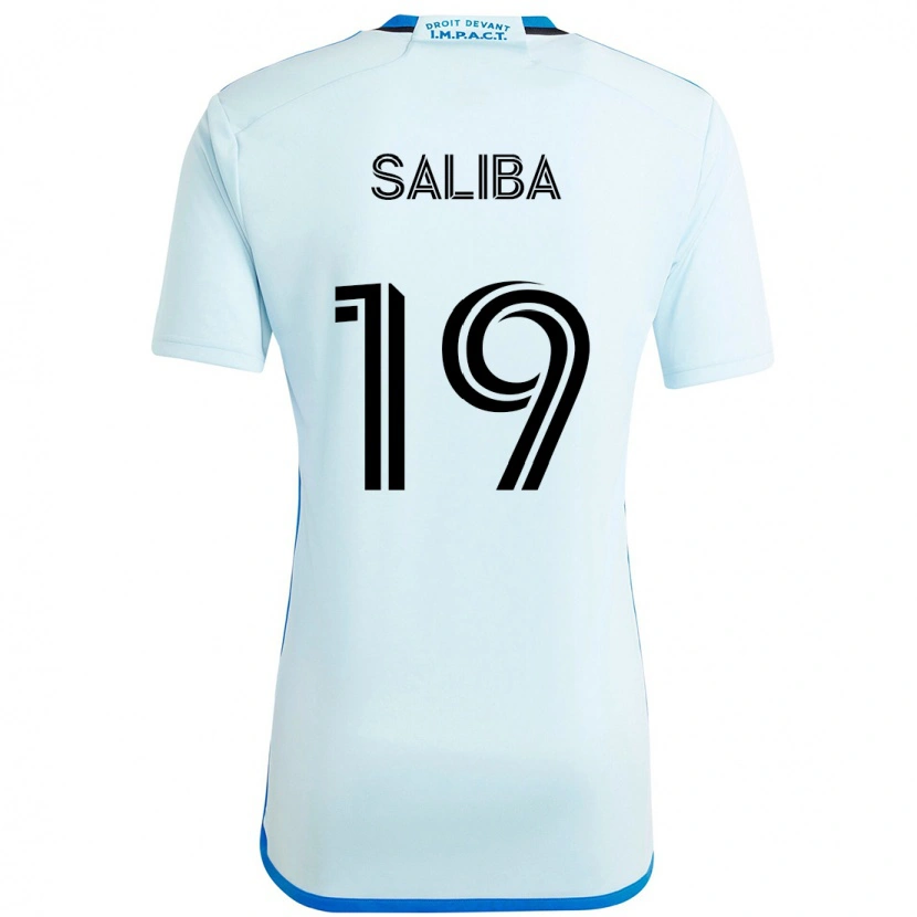 Danxen Damen Nathan-Dylan Saliba #19 Himmelblau Dunkelblau Auswärtstrikot Trikot 2025/26 T-Shirt