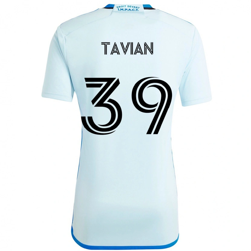 Danxen Damen Vandendort Tavian #39 Himmelblau Dunkelblau Auswärtstrikot Trikot 2025/26 T-Shirt