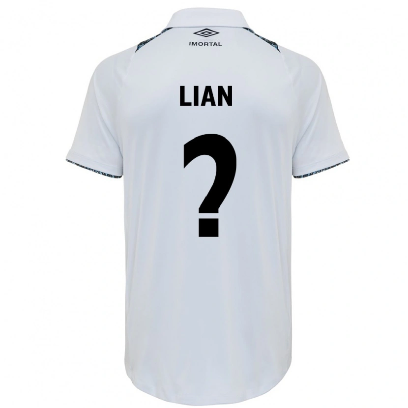 Danxen Damen Lian #0 Weiß Blau Auswärtstrikot Trikot 2025/26 T-Shirt