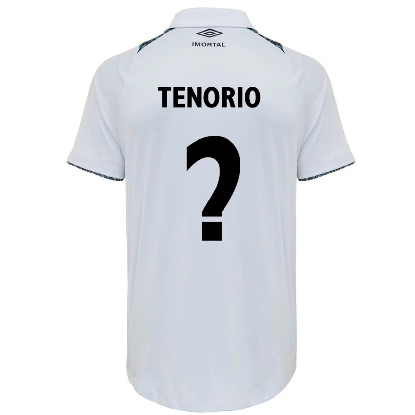 Danxen Damen Lucas Tenório #0 Weiß Blau Auswärtstrikot Trikot 2025/26 T-Shirt