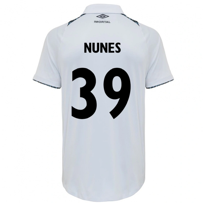 Danxen Damen Gustavo Gomes #39 Weiß Blau Auswärtstrikot Trikot 2025/26 T-Shirt