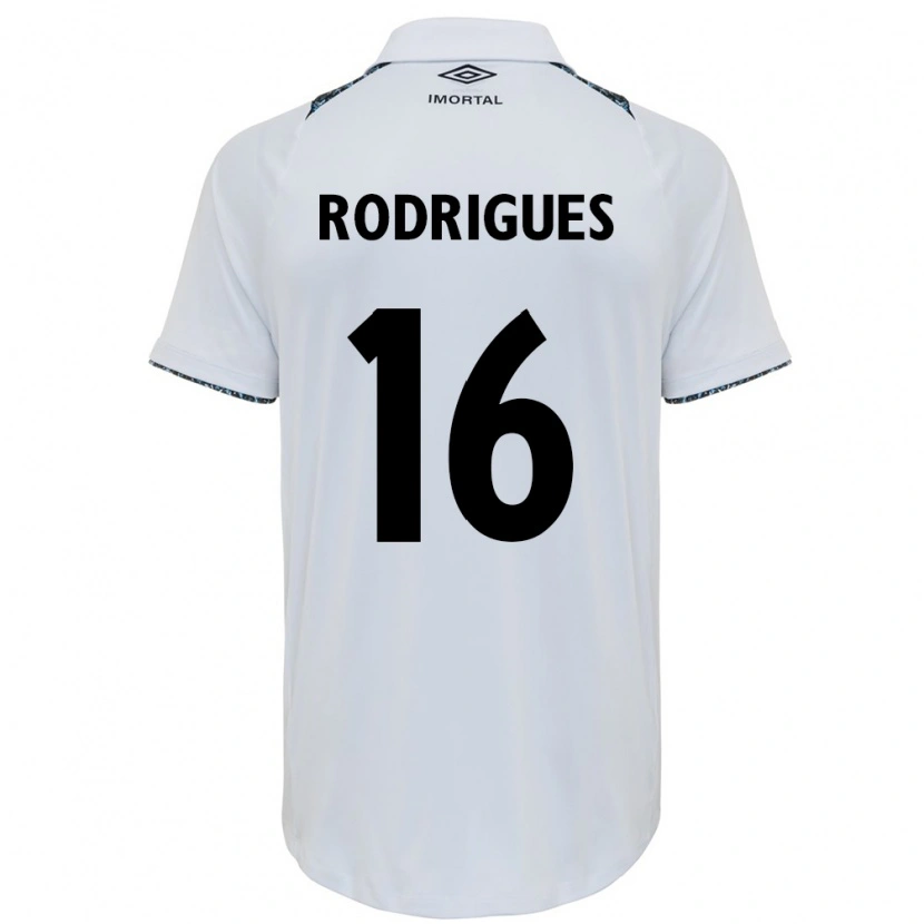 Danxen Damen Fernanda Garay Rodrigues #16 Weiß Blau Auswärtstrikot Trikot 2025/26 T-Shirt