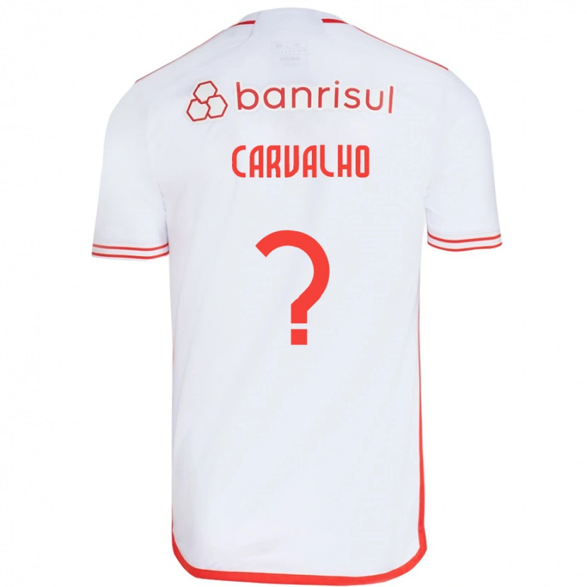 Danxen Damen Eduardo Carvalho #0 Weiß Rot Auswärtstrikot Trikot 2025/26 T-Shirt