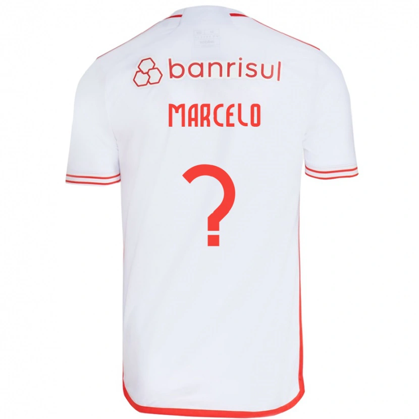 Danxen Damen João Marcelo #0 Weiß Rot Auswärtstrikot Trikot 2025/26 T-Shirt