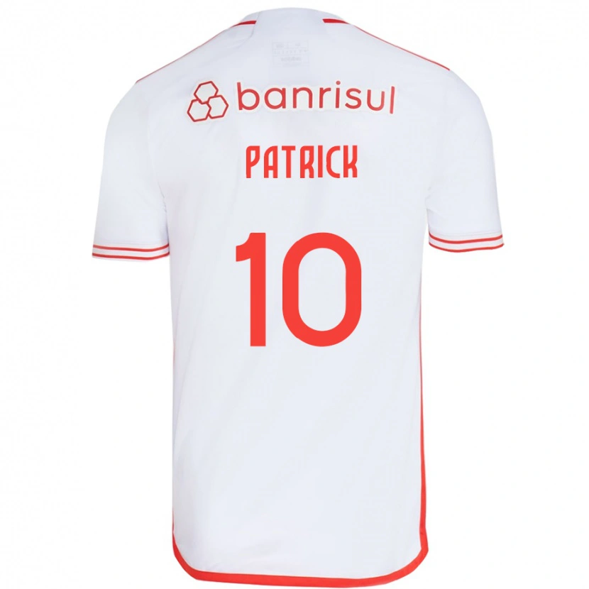 Danxen Damen Alan Patrick #10 Weiß Rot Auswärtstrikot Trikot 2025/26 T-Shirt