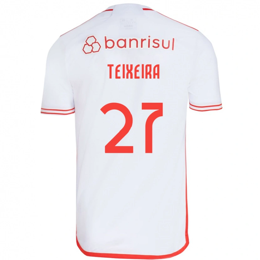 Danxen Damen Danny Teixeira #27 Weiß Rot Auswärtstrikot Trikot 2025/26 T-Shirt