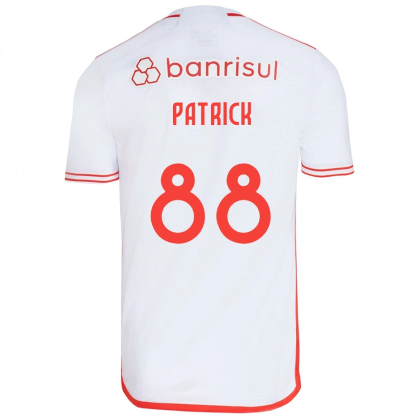 Danxen Damen Patrick #88 Weiß Rot Auswärtstrikot Trikot 2025/26 T-Shirt
