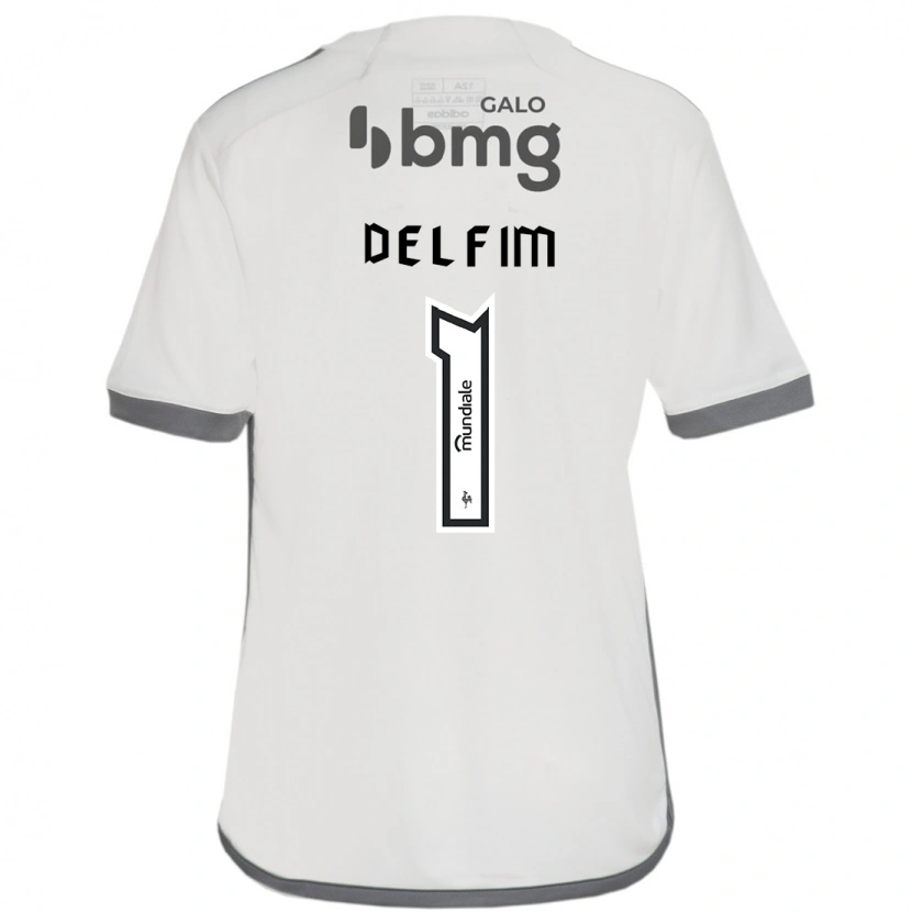 Danxen Damen Gabriel Delfim #1 Off-White Auswärtstrikot Trikot 2025/26 T-Shirt