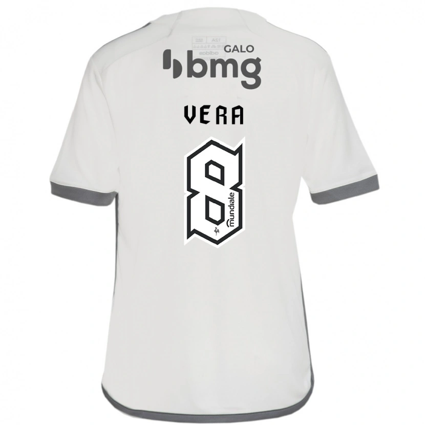 Danxen Damen Fausto Vera #8 Off-White Auswärtstrikot Trikot 2025/26 T-Shirt