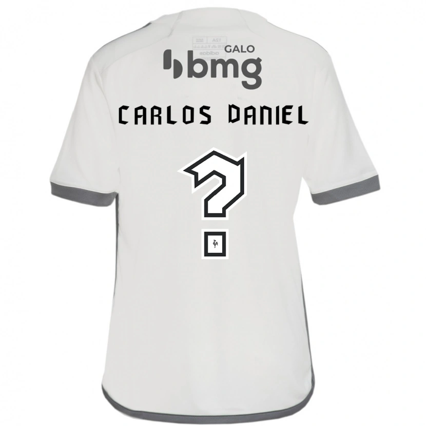 Danxen Damen Carlos Daniel #0 Off-White Auswärtstrikot Trikot 2025/26 T-Shirt