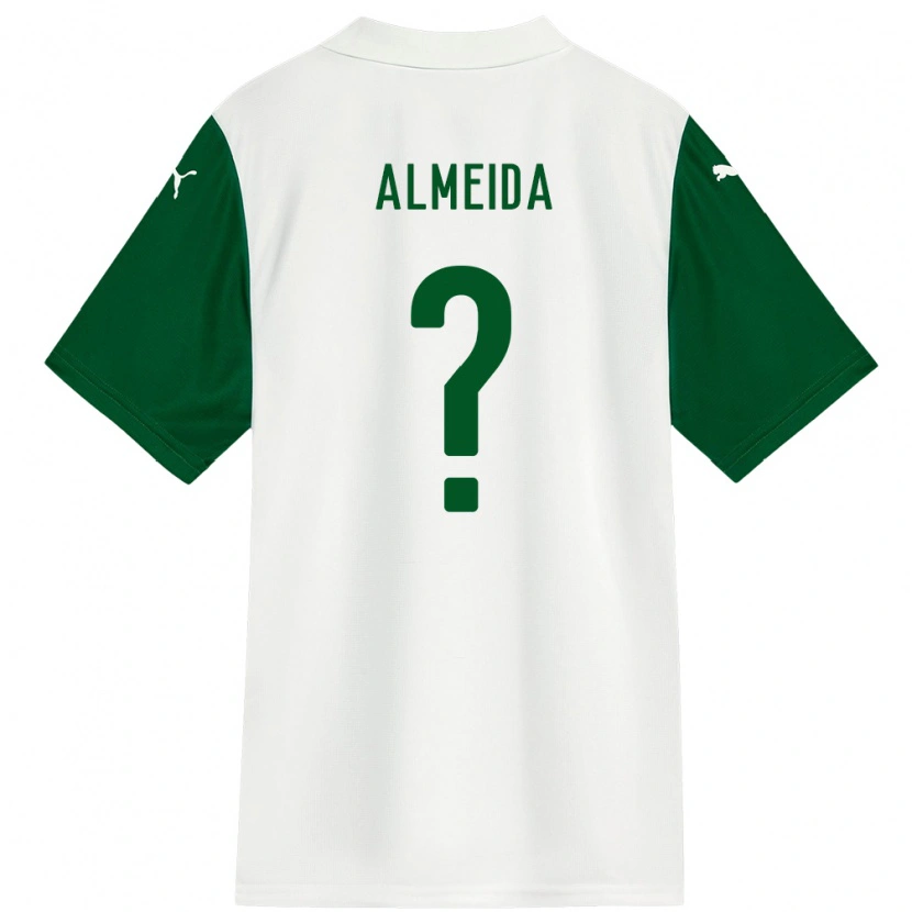 Danxen Damen Pedro Almeida #0 Weiß Grün Auswärtstrikot Trikot 2025/26 T-Shirt