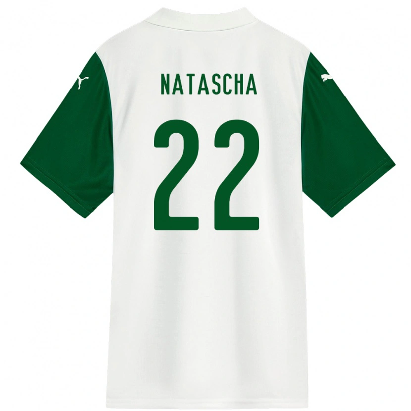 Danxen Damen Natascha #22 Weiß Grün Auswärtstrikot Trikot 2025/26 T-Shirt