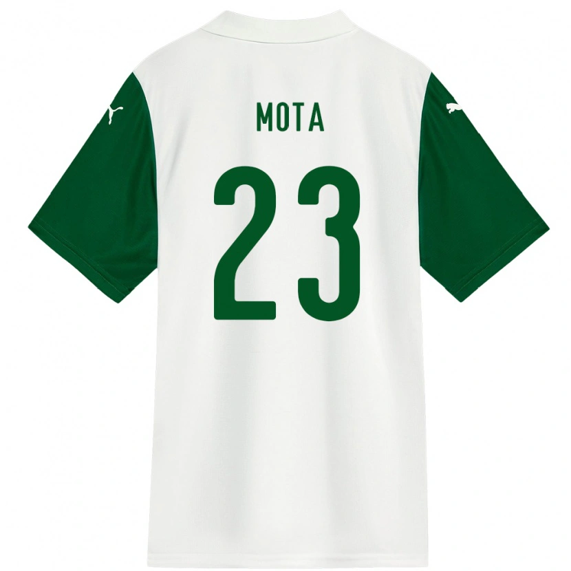 Danxen Damen Flávia Mota #23 Weiß Grün Auswärtstrikot Trikot 2025/26 T-Shirt
