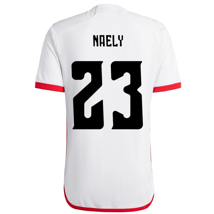 Danxen Damen Naely #23 Weiß Rot Auswärtstrikot Trikot 2025/26 T-Shirt
