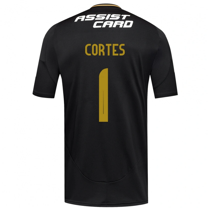 Danxen Damen Brayan Cortés #1 Schwarz Weiß Auswärtstrikot Trikot 2025/26 T-Shirt