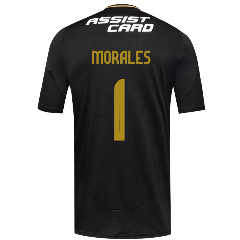Danxen Damen Benjamín Morales #1 Schwarz Weiß Auswärtstrikot Trikot 2025/26 T-Shirt