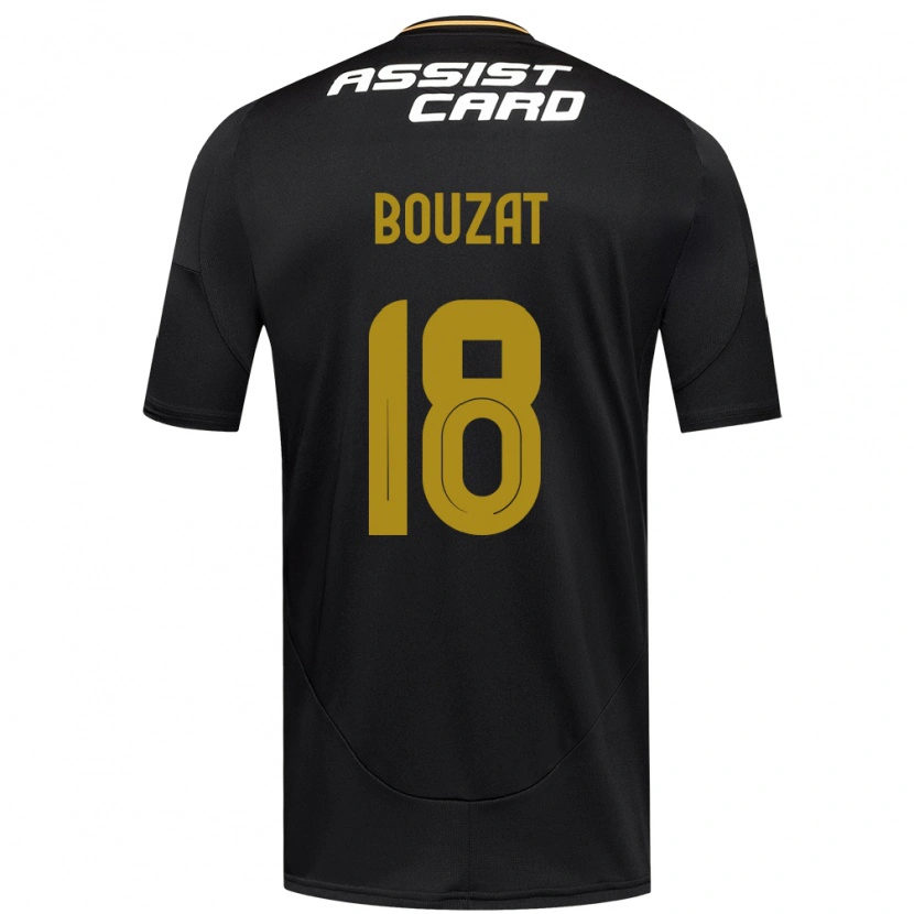 Danxen Damen Agustín Bouzat #18 Schwarz Weiß Auswärtstrikot Trikot 2025/26 T-Shirt
