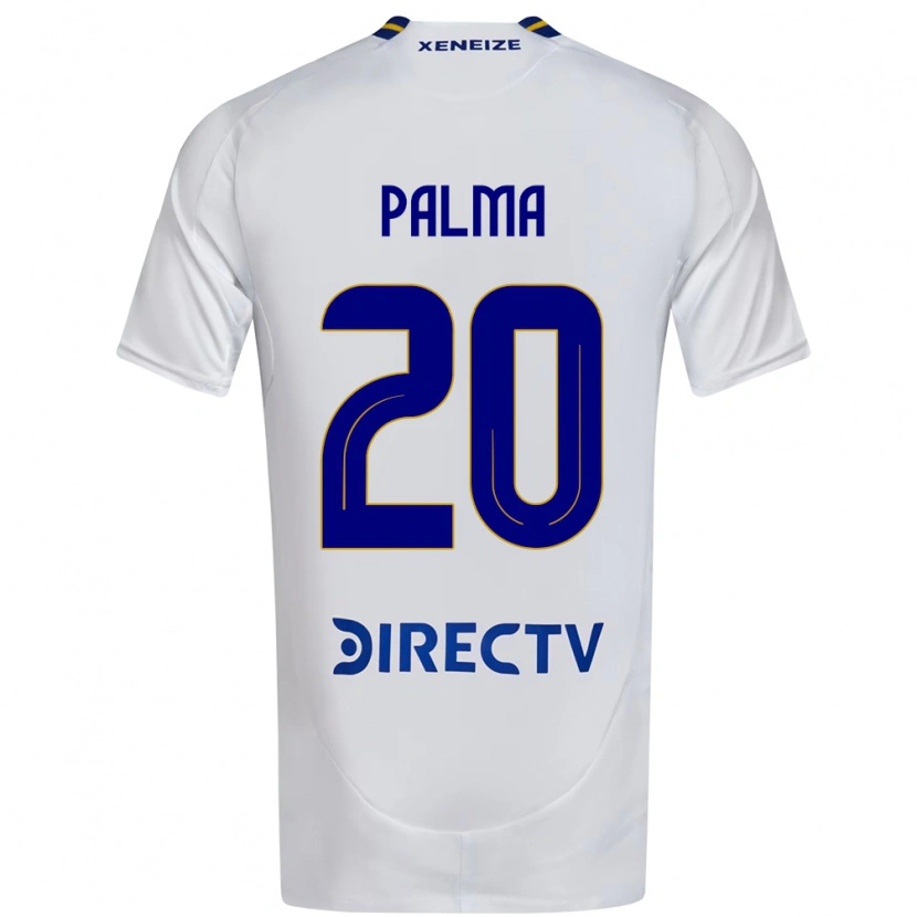 Danxen Damen Lucas Palma #20 Weiß Blau Auswärtstrikot Trikot 2025/26 T-Shirt