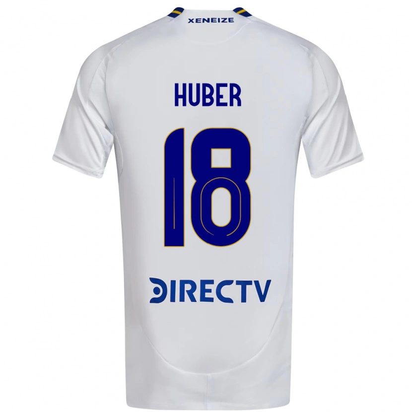 Danxen Damen Clarisa Huber #18 Weiß Blau Auswärtstrikot Trikot 2025/26 T-Shirt
