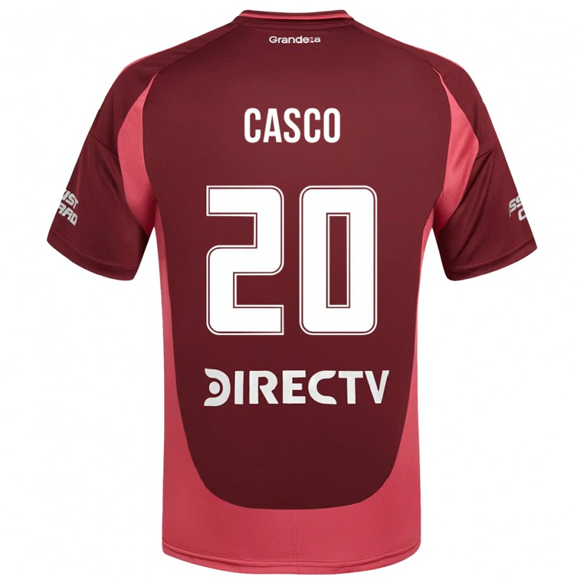 Danxen Damen Milton Casco #20 Burgunder Magenta Auswärtstrikot Trikot 2025/26 T-Shirt